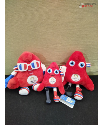 Peluches JO 2024 - 35 pièces