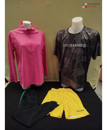Textiles de sport - 120 pièces