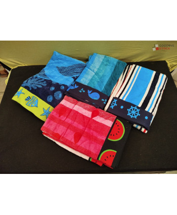 Draps de bain - 10 pièces