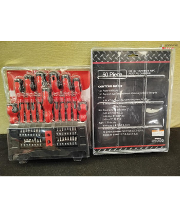 Kit de 50 tournevis - 12...
