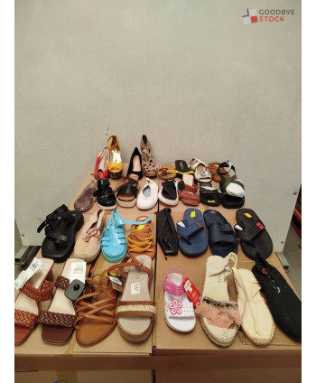 Chaussures d'été non triées...