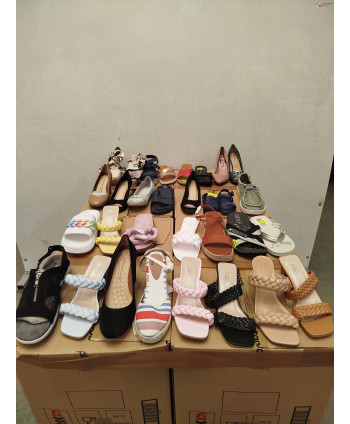 Chaussures d'été non triées...