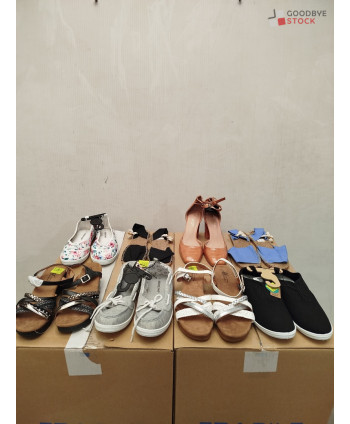 Chaussures d'été - 100 paires
