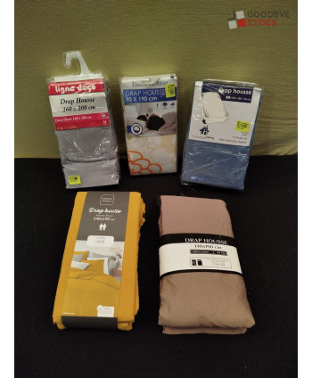 Draps housse - 25 pièces