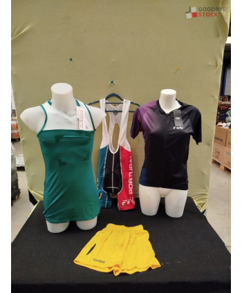 Textiles de sport - 100 pièces