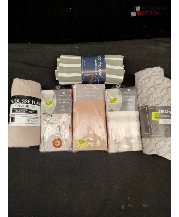 Draps housse - 30 pièces
