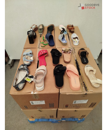 Chaussures d'été non triées...