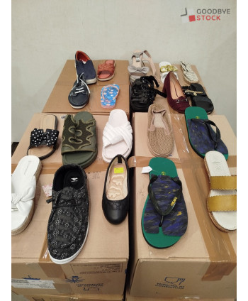 Chaussures d'été non triées...