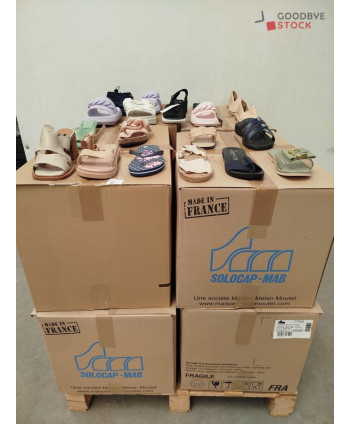 Chaussures d'été non triées...