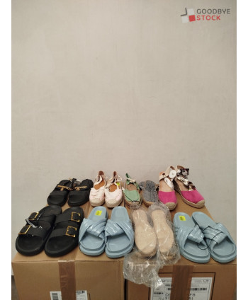 Chaussures d'été - 100 paires