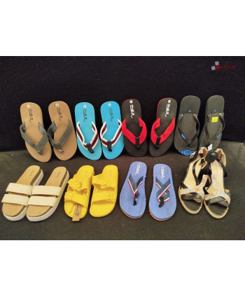 Chaussures d'été - 100 paires