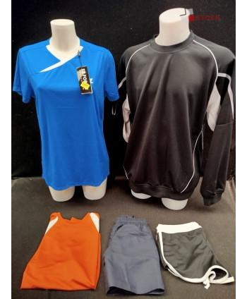 Textiles de sport - 150 pièces