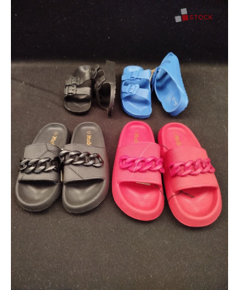 Chaussures d'été - 100 paires