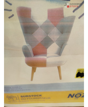 Fauteuil Patchwork - 1 pièce
