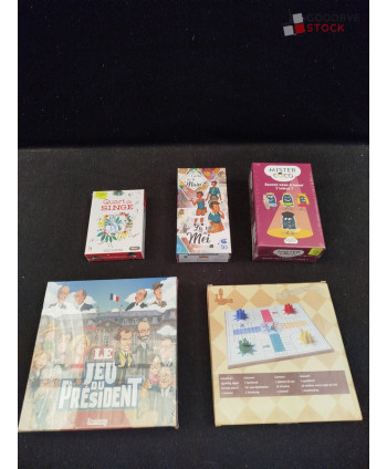 Jeux de société - 25 pièces
