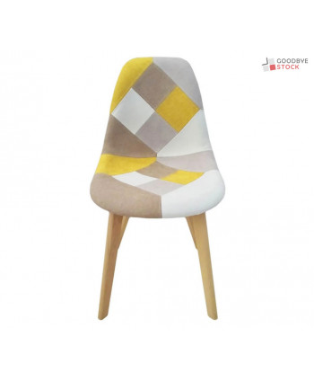Chaises patchwork - 4 pièces
