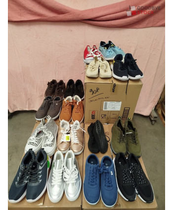 Chaussures triées - 90 paires