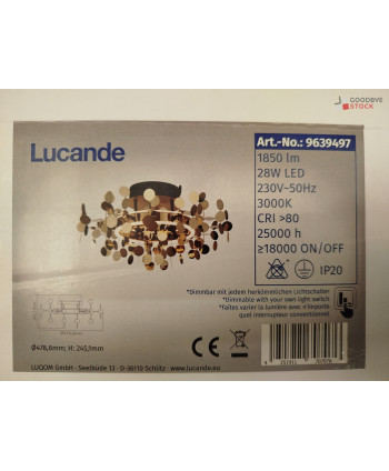 Luminaires - 4 pièces