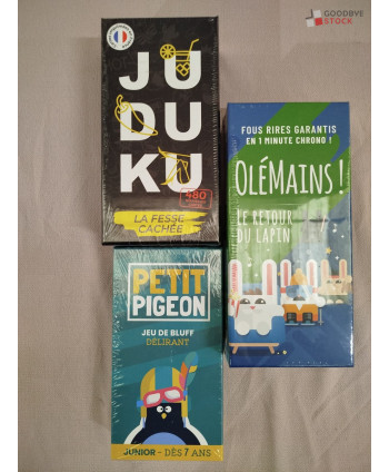 Jeux de cartes - 30 pièces