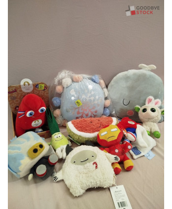 Peluches - 120 pièces