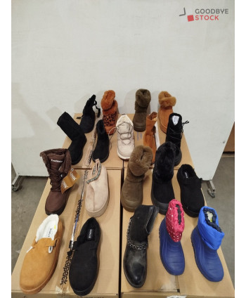 Chaussures hiver non triées...