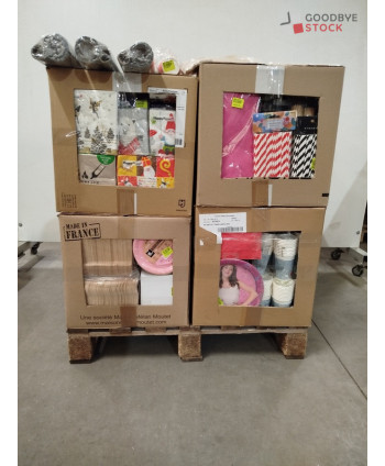 Vaisselle jetable - 400 pièces