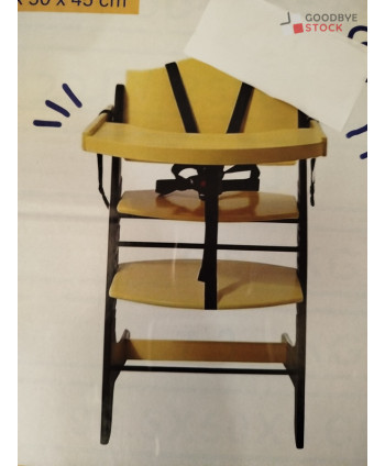 Chaise haute - 3 pièces