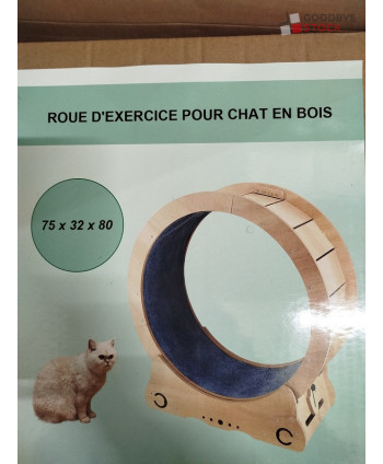 Roue d'exercice pour chat -...