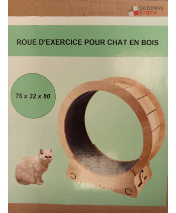 Roue d'exercice pour chat -...