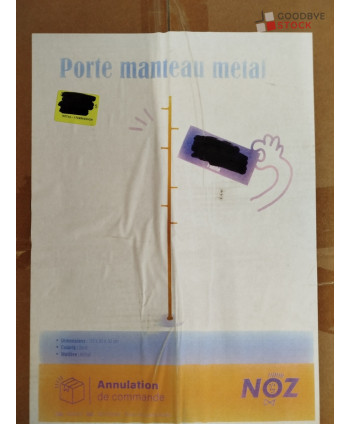 Porte manteau - 5 pièces