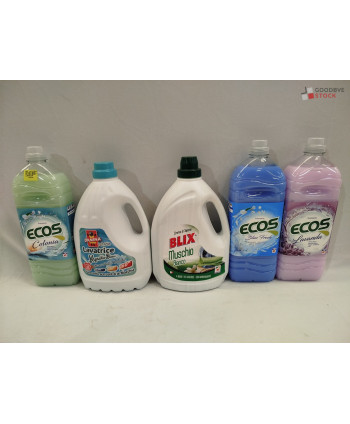 Adoucissant et lessive...