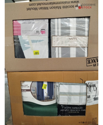 Linge de maison et linge de...