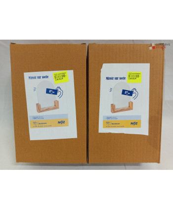 Miroirs sur socle - 25 pièces