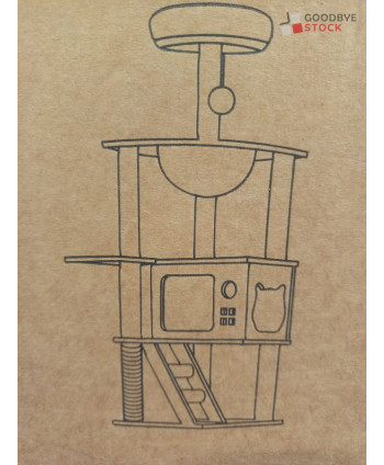 Arbre à chat - 2 pièce