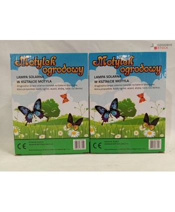 Lampes solaires papillon -...