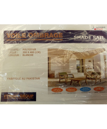 Voiles ombrage - 9 pièces