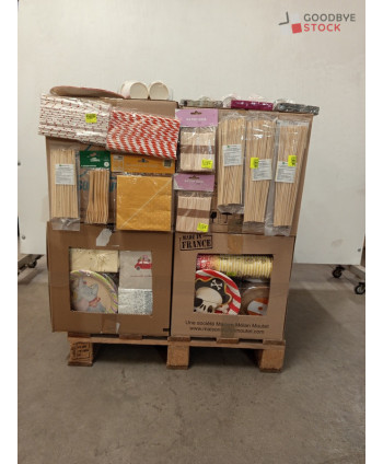 Vaisselle jetable - 400 pièces