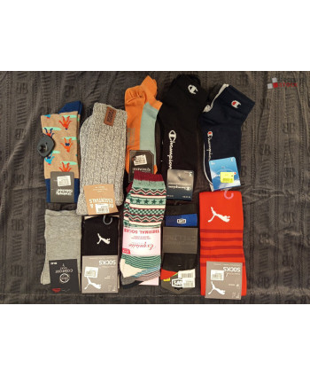 Chaussettes 100% marques -...