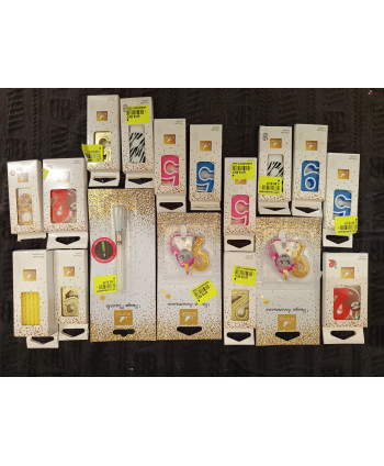 Bougies anniversaires - 250...