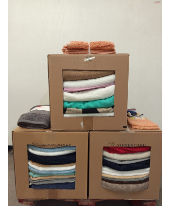 Linge de toilette - 200 pièces