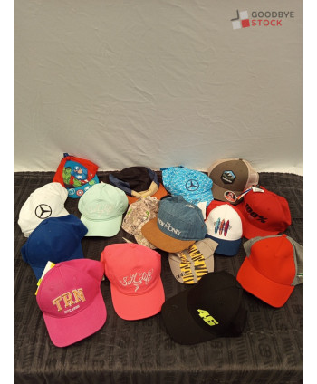 Casquettes - 180 pièces