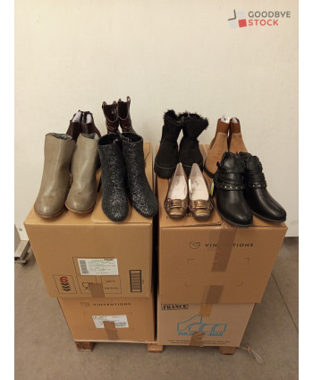 Chaussures triées - 60 paires