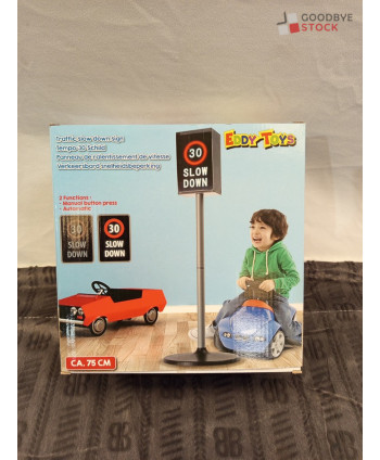 Panneau de ralentissement...