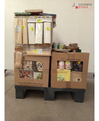 Vaisselle jetable - 450 pièces