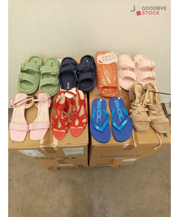 Chaussures été - 100 paires