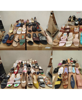 Chaussures été non triées -...