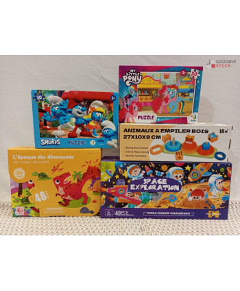 Puzzles et jeux à empiler -...