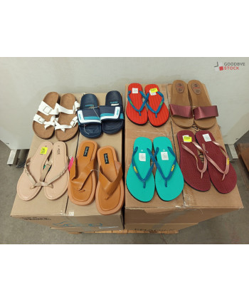 Chaussures été - 100 paires