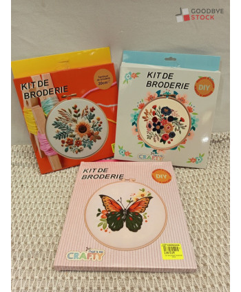 Création - 70 kits de broderie