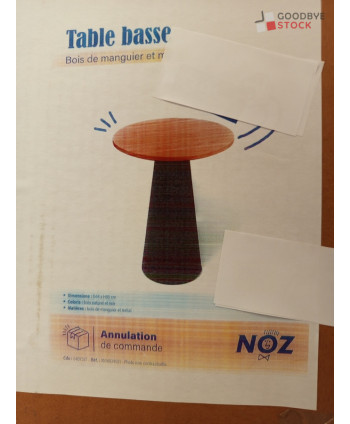Table basse - 4 cartons